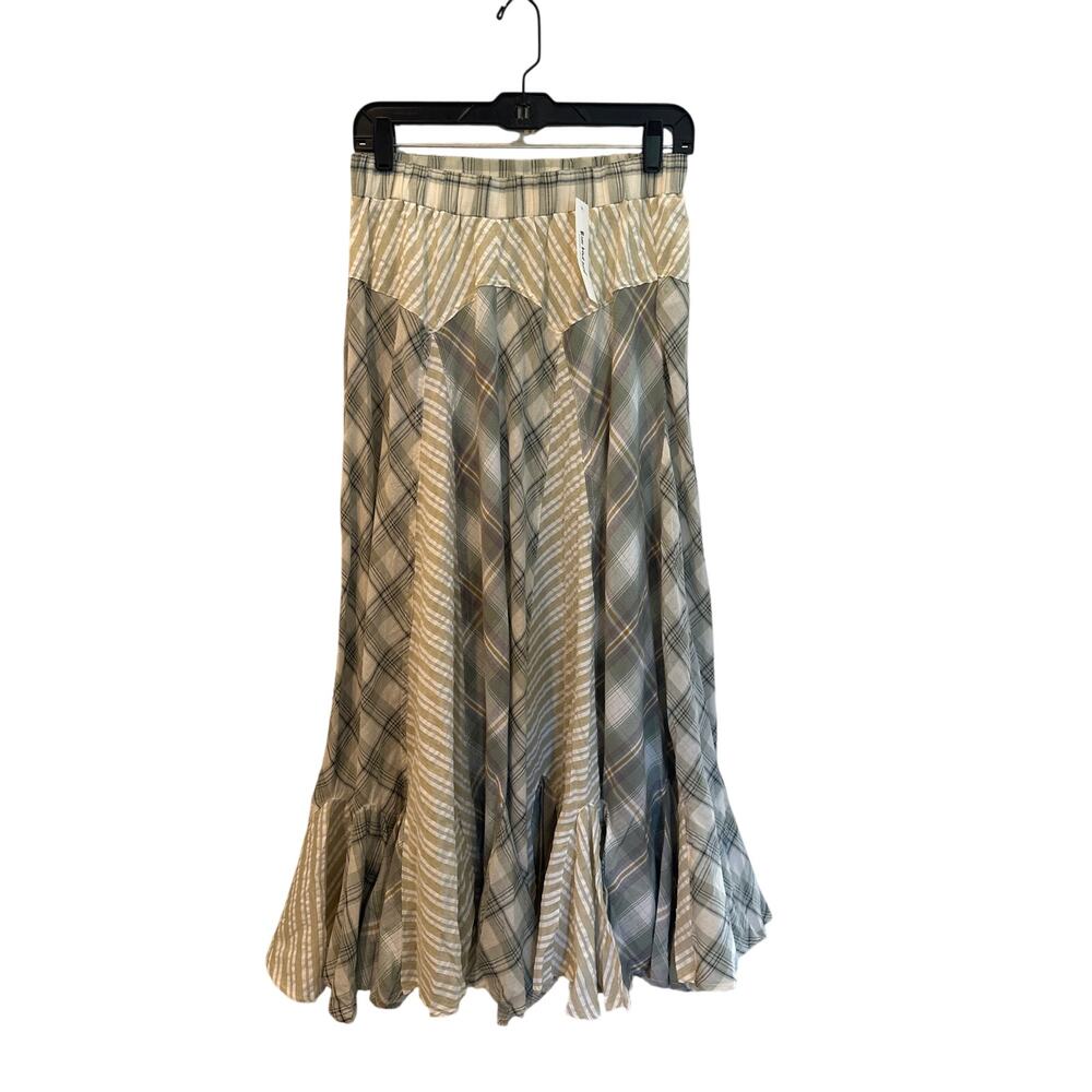 Plaid Gray Women's Skirt